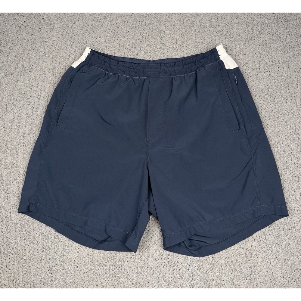 Birddogs Shorts Mens XL Blue Lined Boom For Your Boomstick Athletic Gym